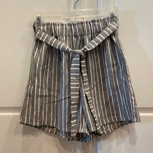 NWOT Shein High-waist Linen Shorts